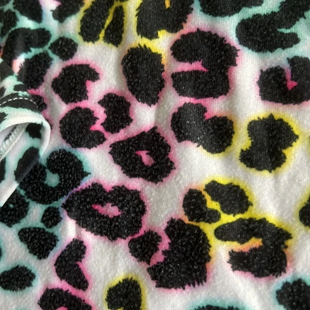 Little peixoto leopard rash guard swim suit